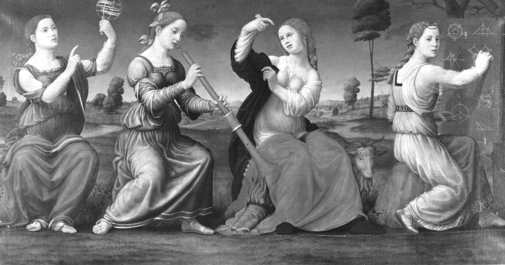 Quattro Muse - le arti del quadrivio, Roma